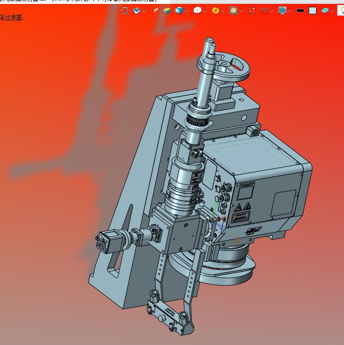 trumpf光纤脉冲半导体激光振镜发射器