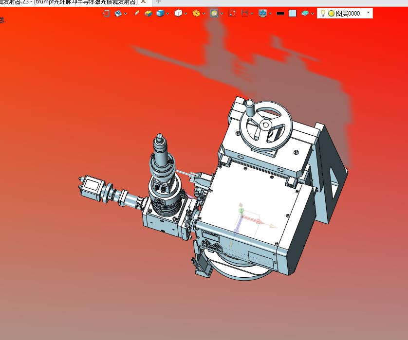 trumpf光纤脉冲半导体激光振镜发射器