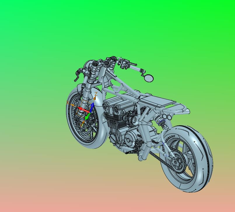 本田超级跑车四缸Honda CB750