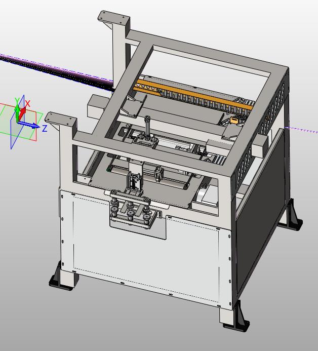 编织袋开袋撑开袋机