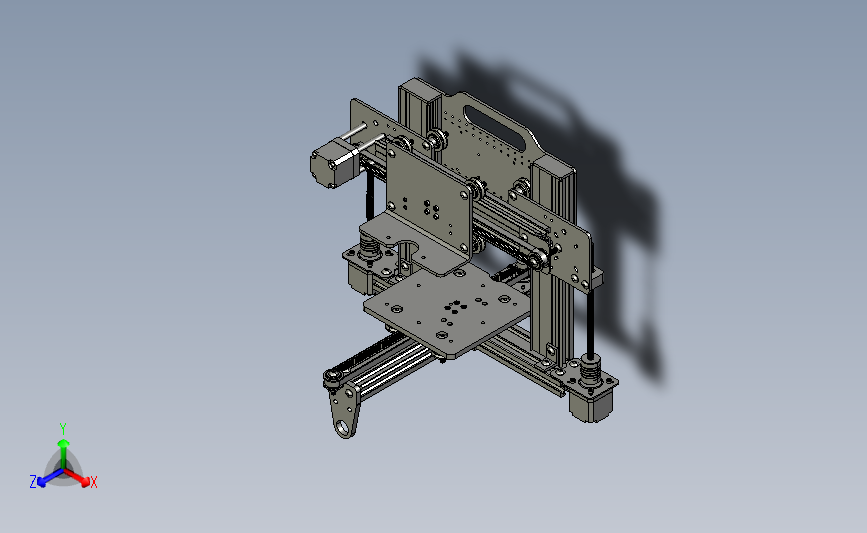 便携式家用学生创客教育mini3d打印机
