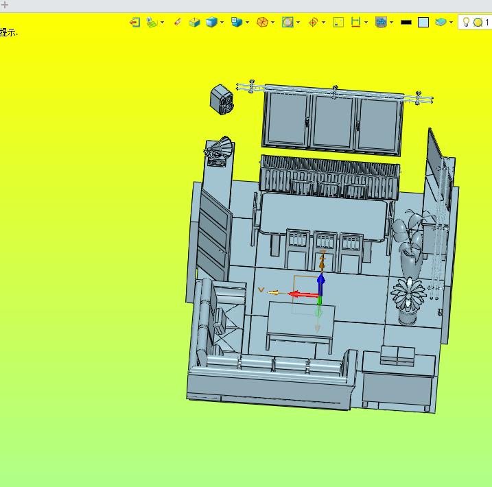 别墅大户型现代简约客厅