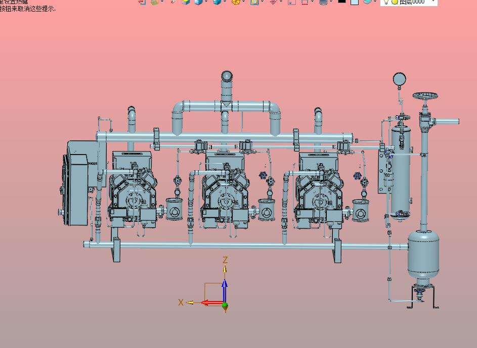 串联式管道制冷压缩机制冷设备