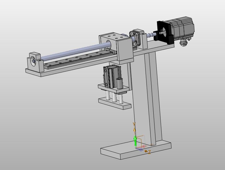 伺服气动压合抓手