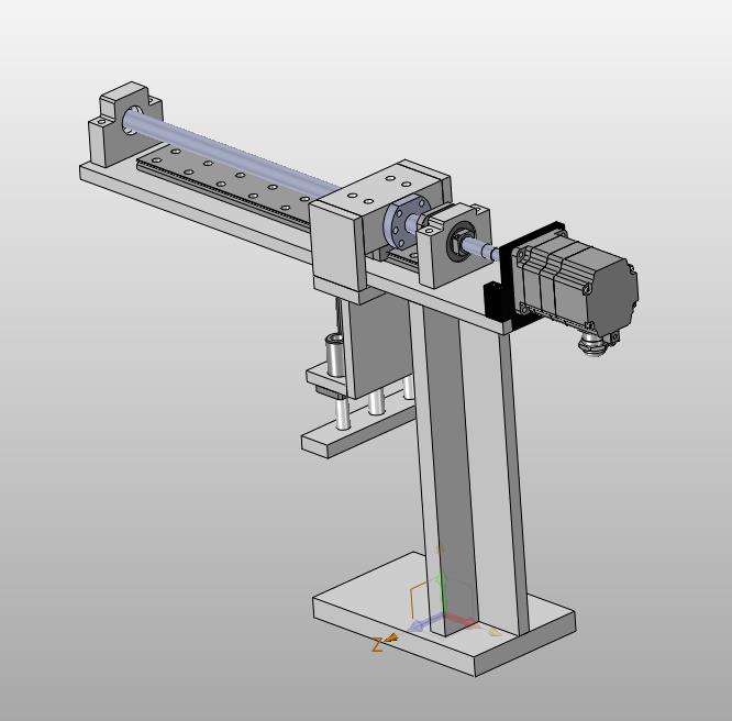 伺服气动压合抓手