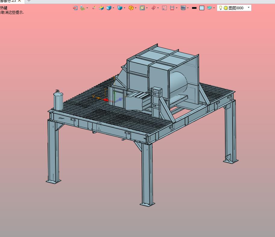 大型产线传动板链驱动头部部分