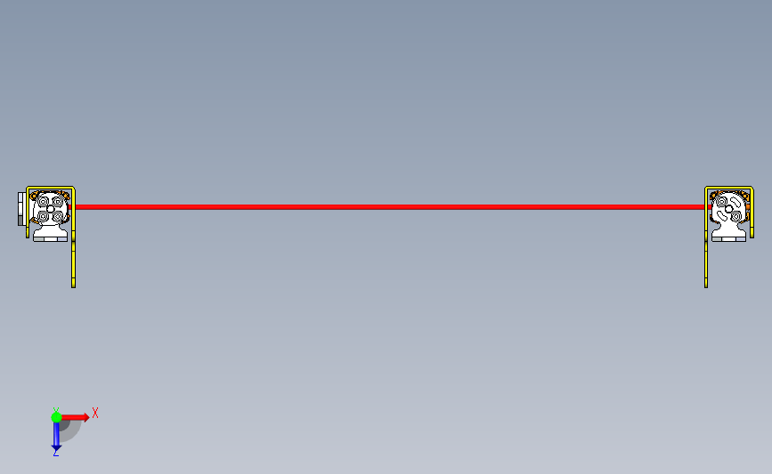 带安装支架的光栅GL-R56H_L_STEP_模型图纸下载 – 懒石网