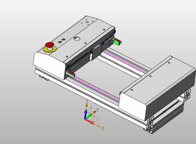 带光电检测的皮带输入机