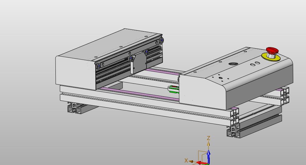 带光电检测的皮带输入机