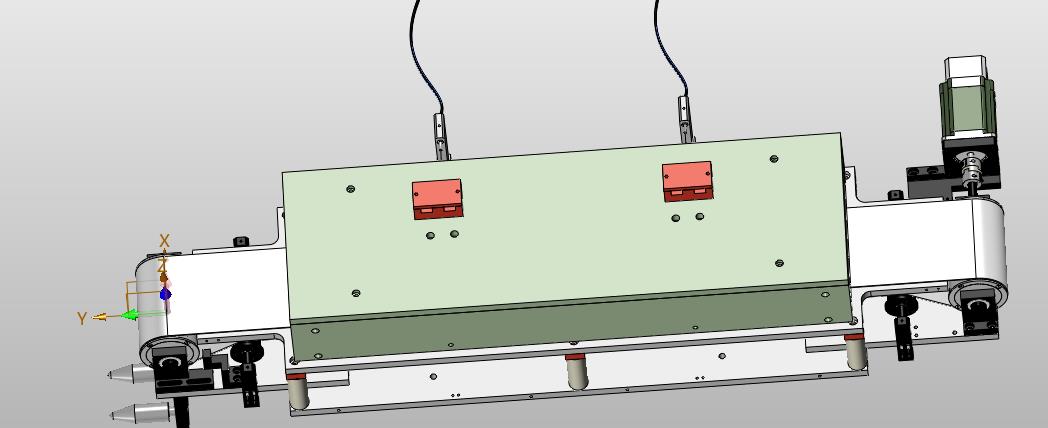 带加热模组的输送设备