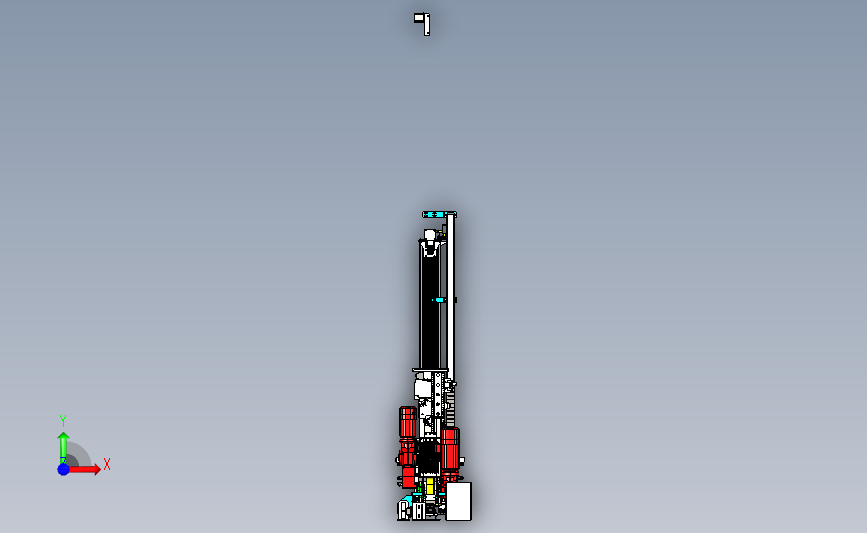 堆垛机安装总成