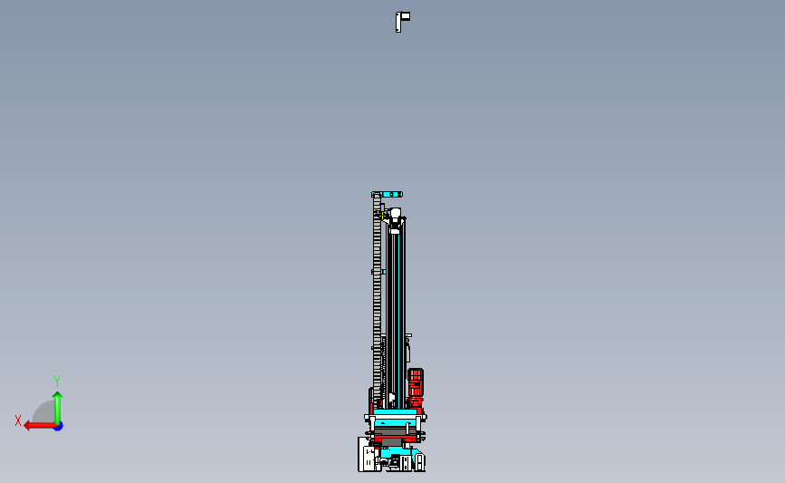 堆垛机安装总成