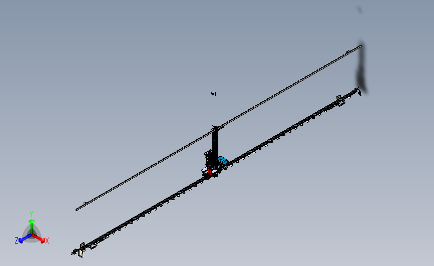 堆垛机安装总成