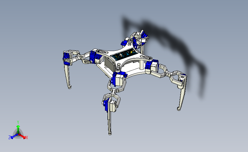 仿生蜘蛛型robot