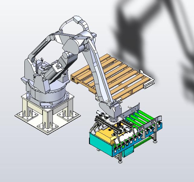 肥料料袋码垛机器人