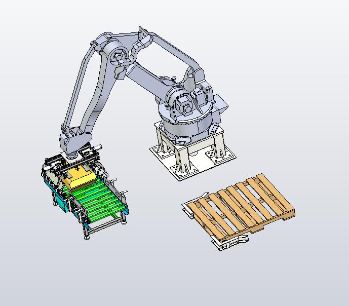 肥料料袋码垛机器人