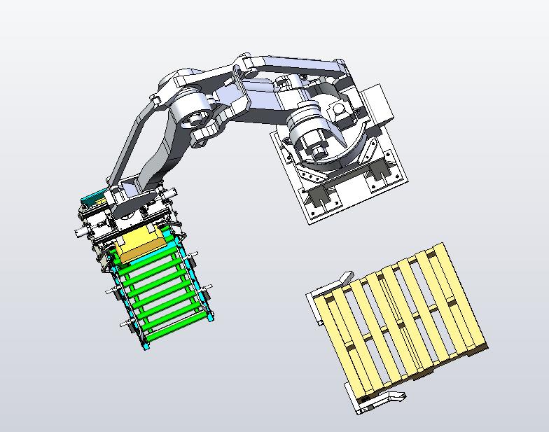 肥料料袋码垛机器人
