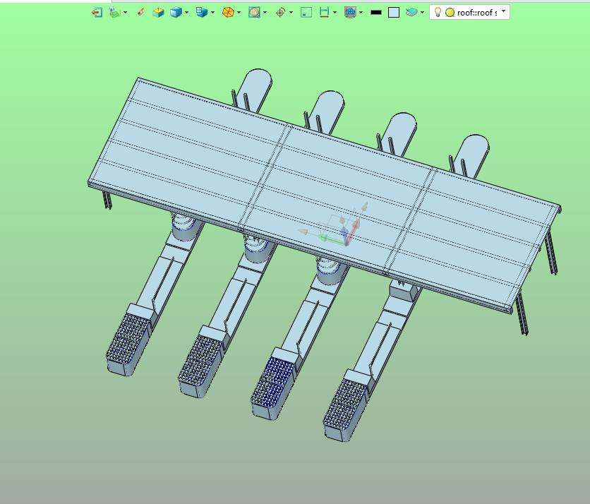 高速公路马路大桥收费站
