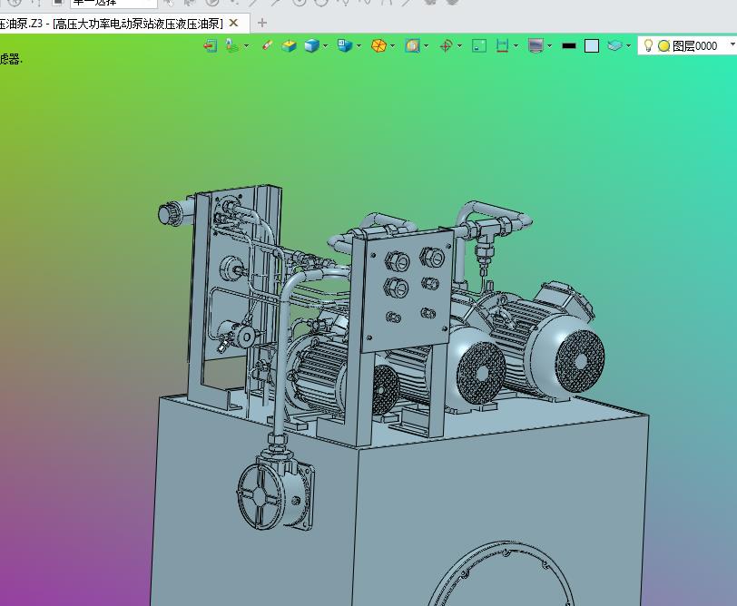 高压大功率电动泵站液压液压油泵