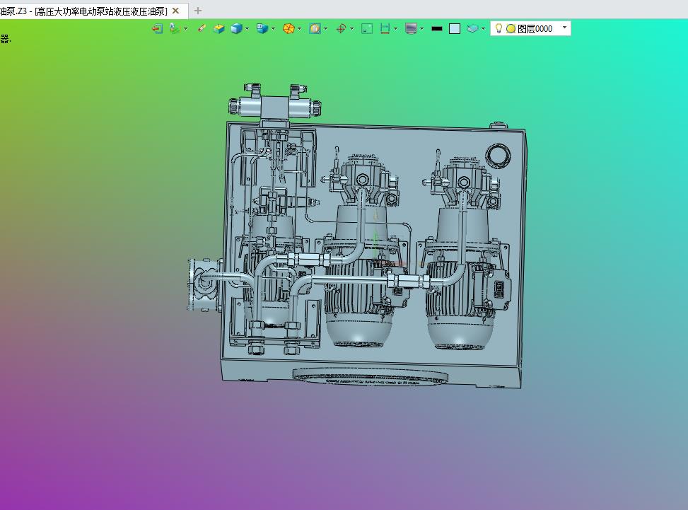 高压大功率电动泵站液压液压油泵