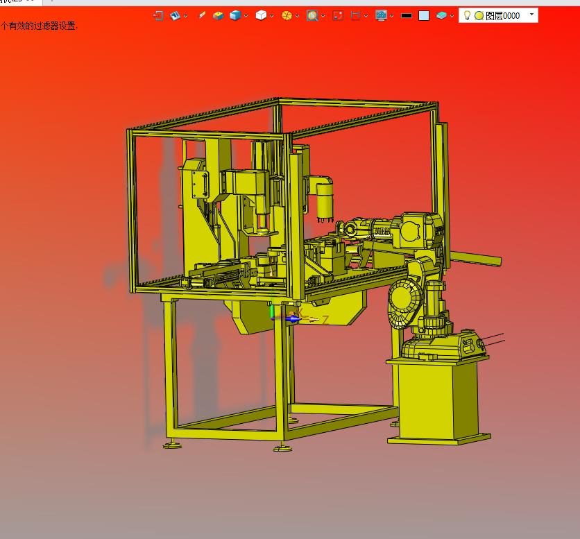 加工件直径角度法兰孔位检测机