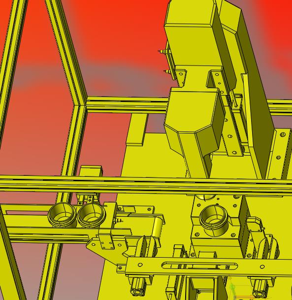 加工件直径角度法兰孔位检测机