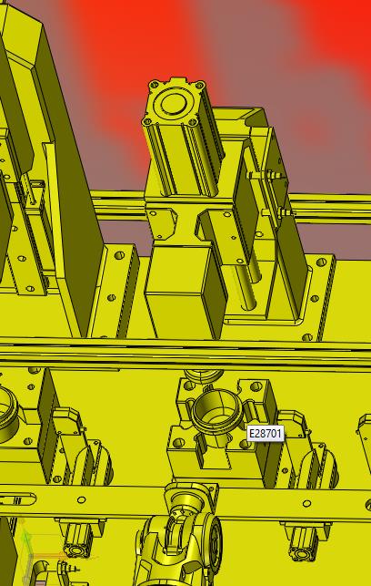 加工件直径角度法兰孔位检测机