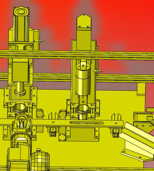 加工件直径角度法兰孔位检测机