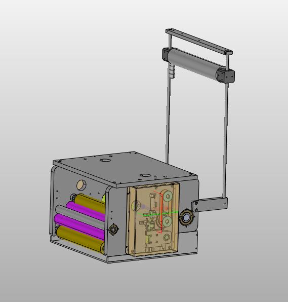 夹持式柔性布带传输机