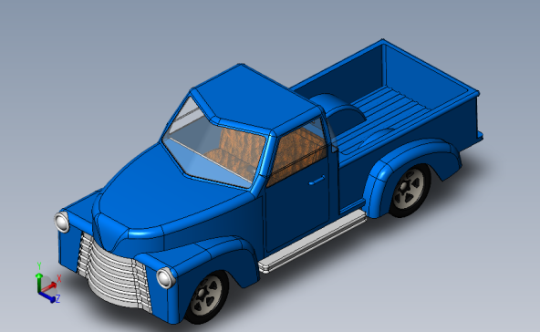皮卡玩具车