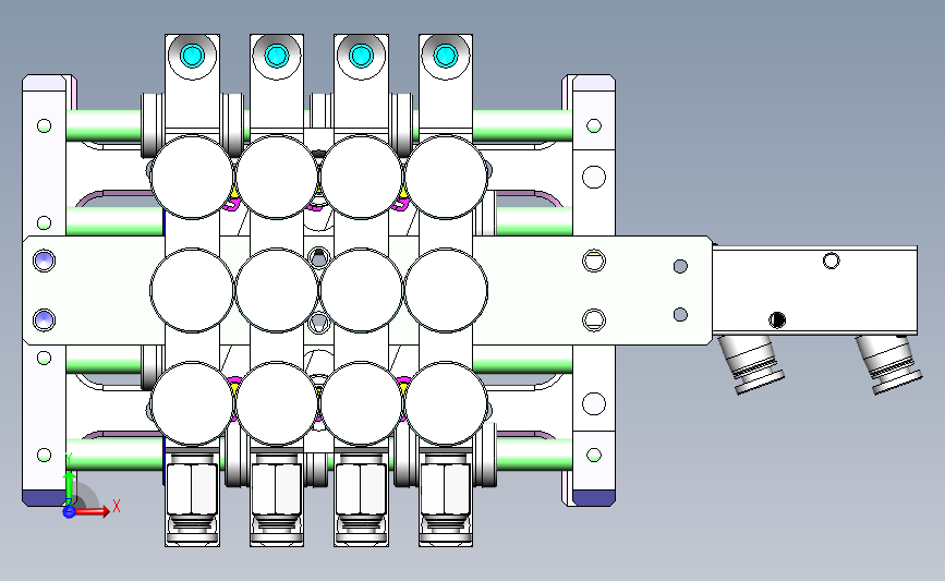 分距机构_SOLIDWORKS 2015_模型图纸下载 – 懒石网