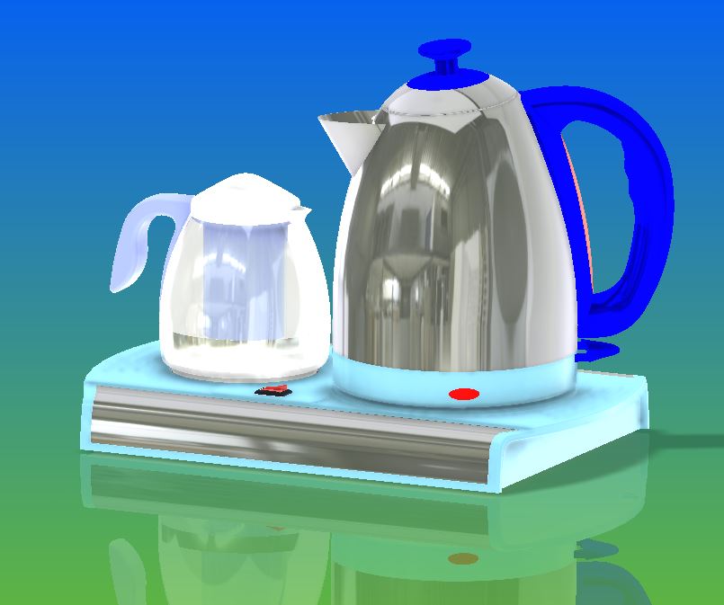 茶盘电水壶结构