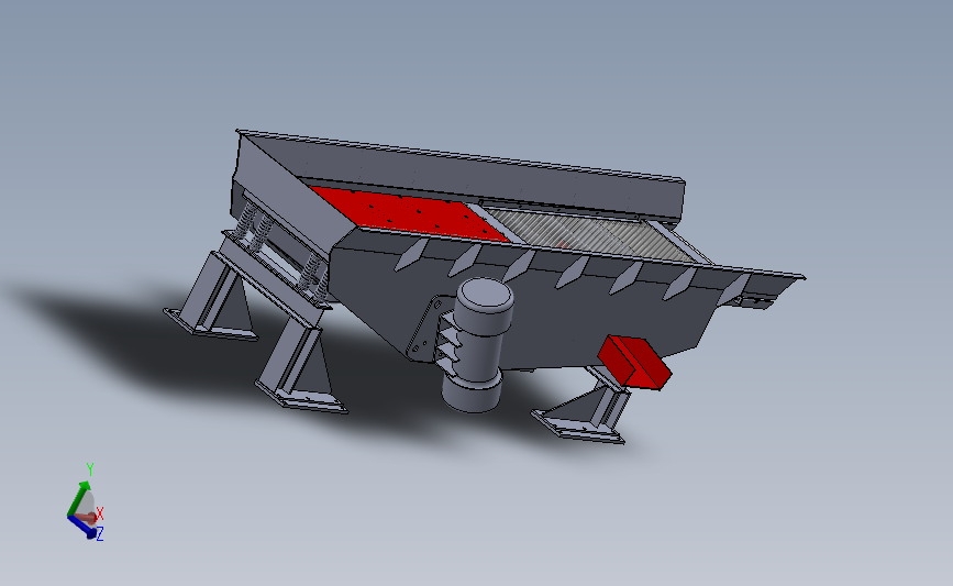 VIBRATOR振动机3D数模图纸 Solidworks设计
