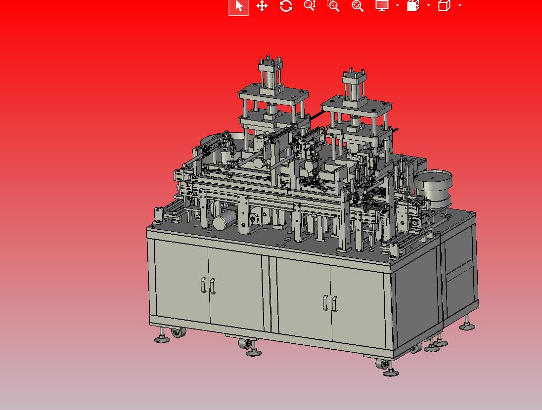 接触器继电器触点触片弹片组装设备