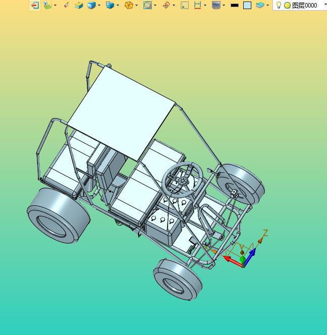 景区公园花园式酒店接待用车电动代步车四轮