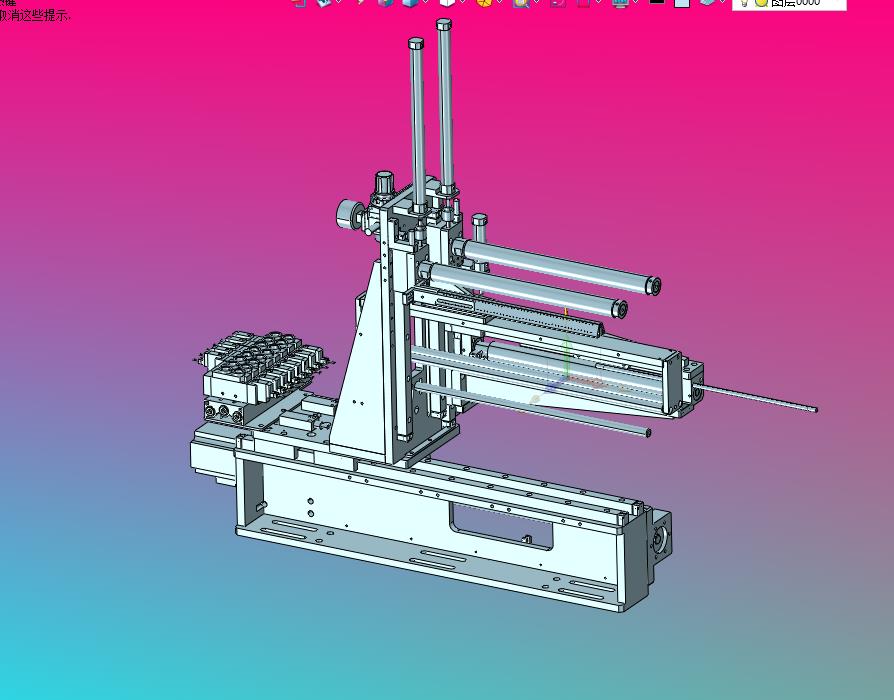 卷料布料输送夹紧伺服纠偏机构