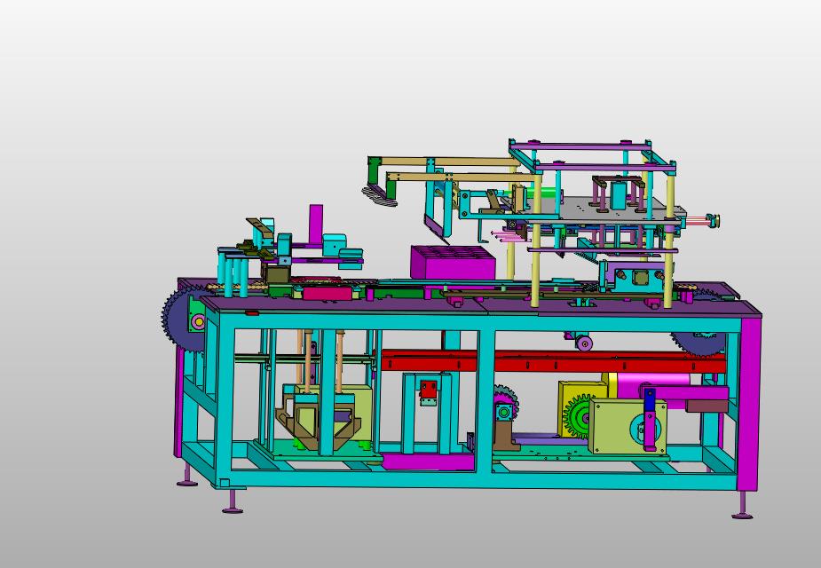 开箱封箱上盖折叠设备