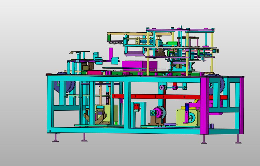 开箱封箱上盖折叠设备