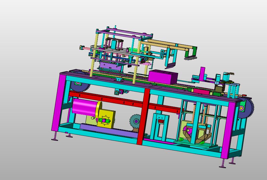 开箱封箱上盖折叠设备