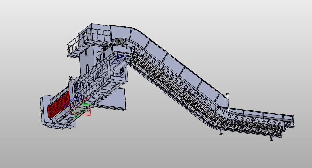垃圾自动压缩方形打包机