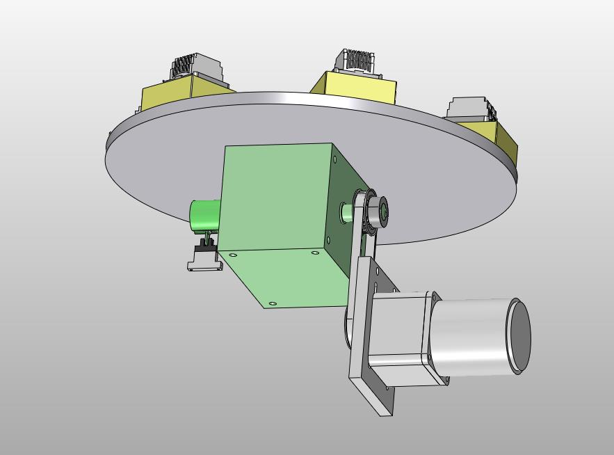 六工位旋转转台分度台
