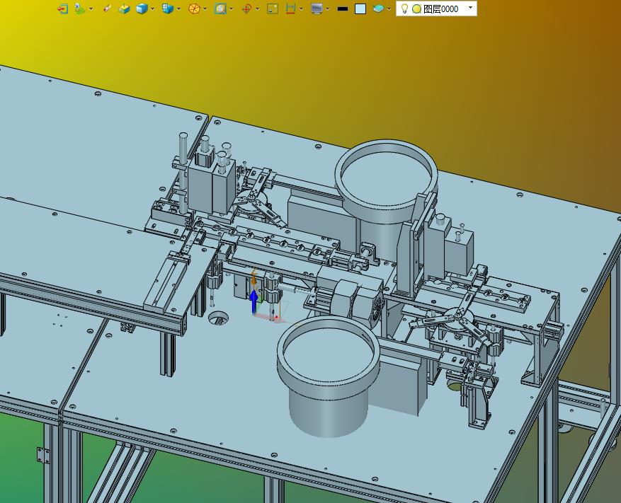 纽扣电池正负级片自动碰焊设备