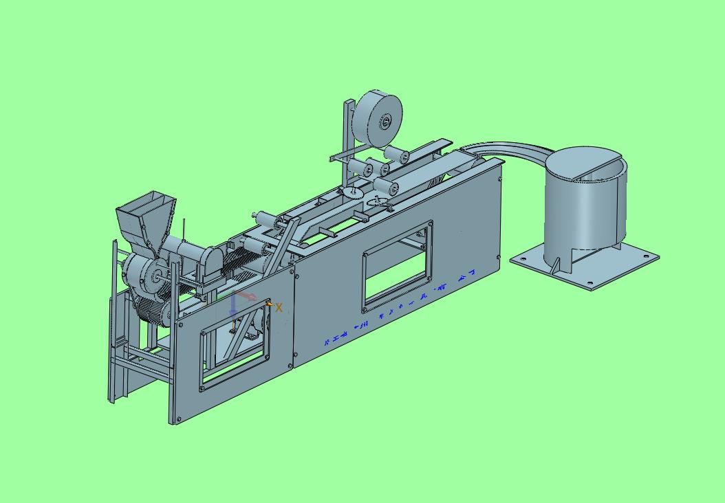 炮仗挂炮自动生产组合设备