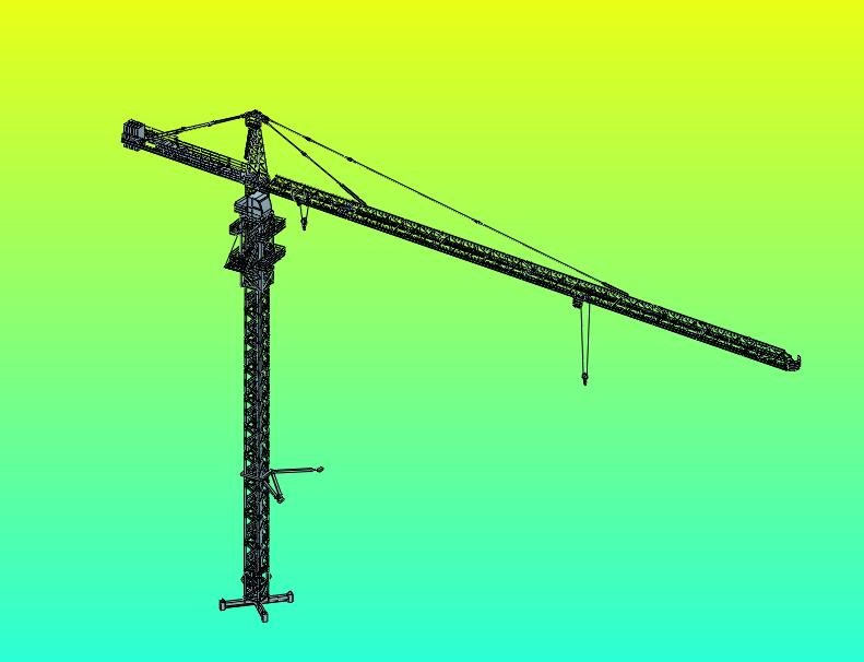 全变频工地建筑塔式起重机16T塔机塔吊