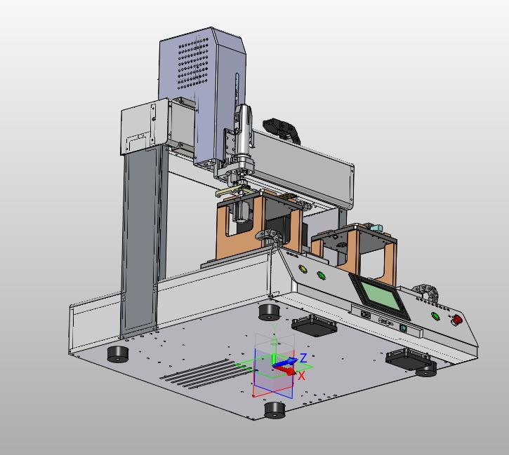 人工上料自动锁螺丝装置