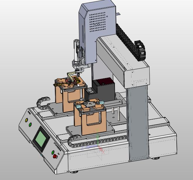 人工上料自动锁螺丝装置