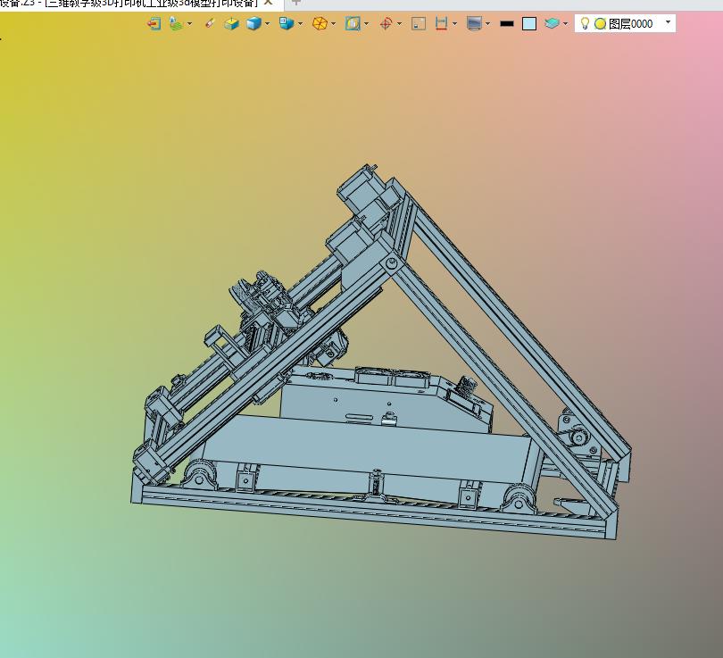 三维教学级3D打印机工业级模型打印设备