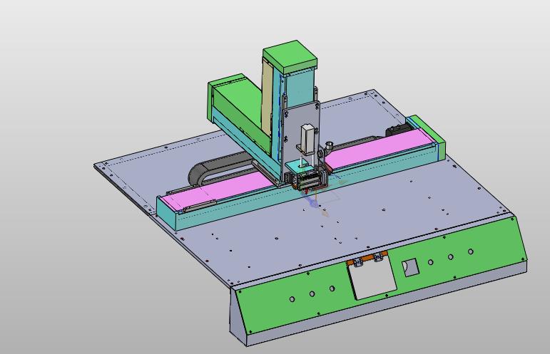 三轴3d打印机传动造型