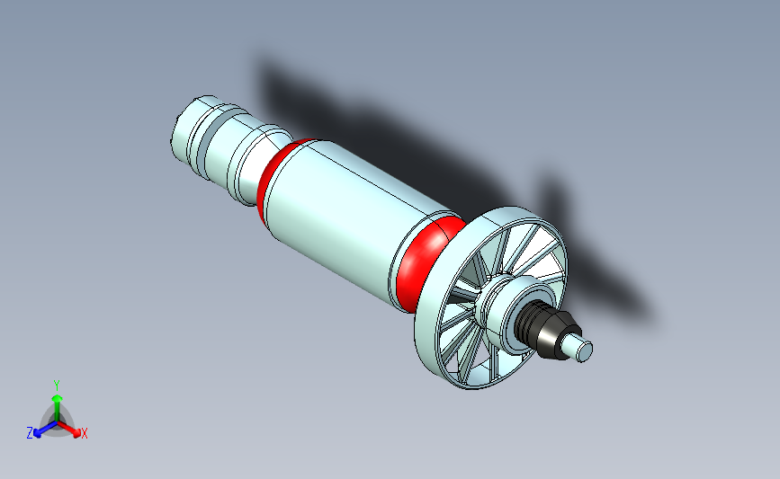 手持打磨机专用带配重电机