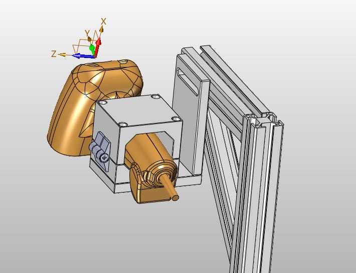 手持扫码枪安装支架